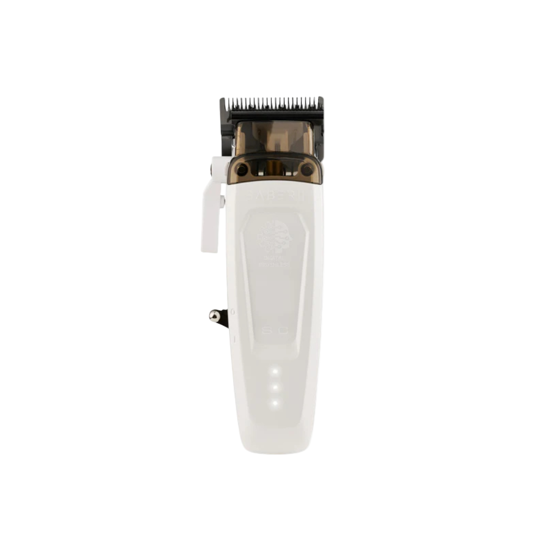 StyleCraft -Hair-Clipper-White-Limited-Edition-Saber-II