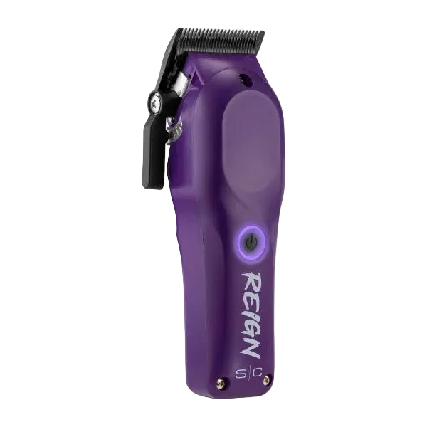 Purple hair clipper with &
