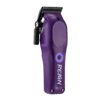 Purple hair clipper with &