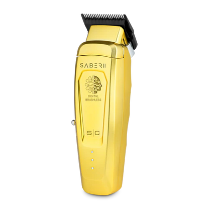 StyleCraft Saber 2.0 Clipper  Cordless Modular Hair Clipper with High-Torque Digital Brushless Motor GOLD