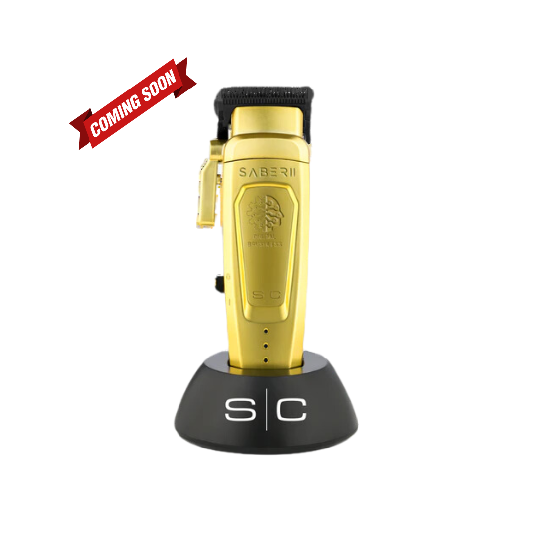 Stylecraft Saber 2.0 Clipper  Cordless Modular Hair Clipper with High-Torque Digital Brushless Motor GOLD