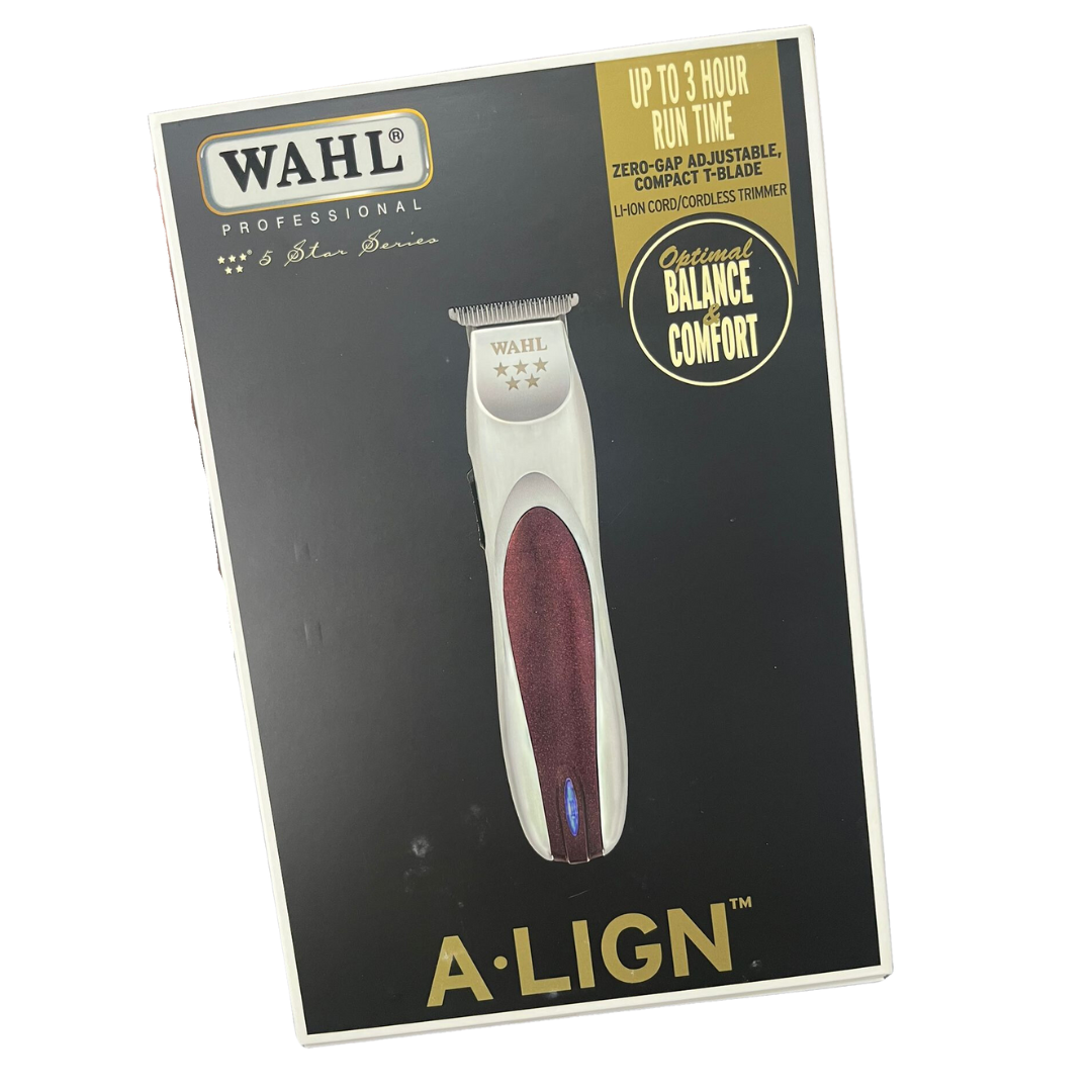 The Wahl 5 Star ALIGN Hair Trimmer (08172) box