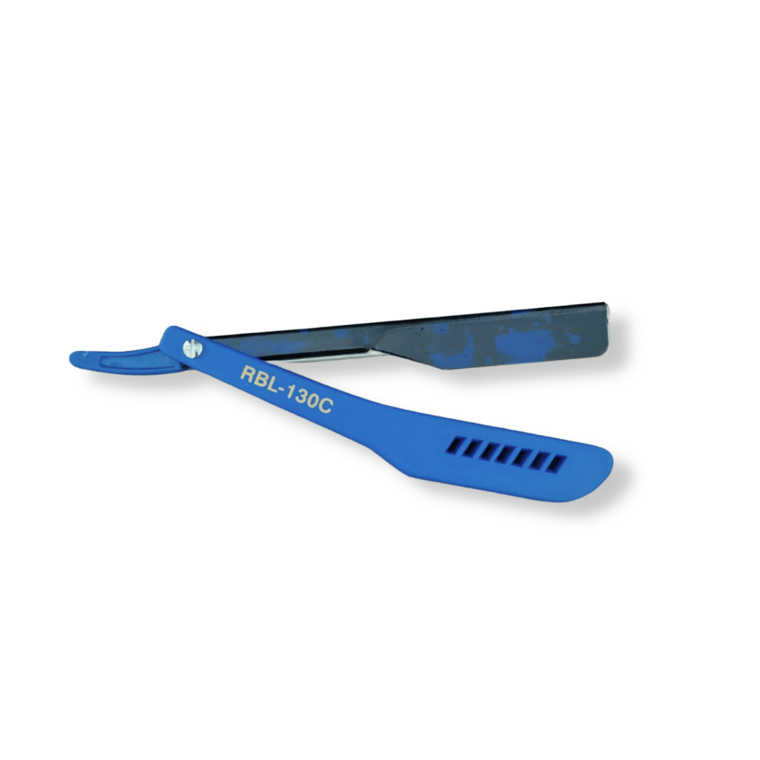 Kashi RBL-130C  Straight Razor Blade  Blue print  Color