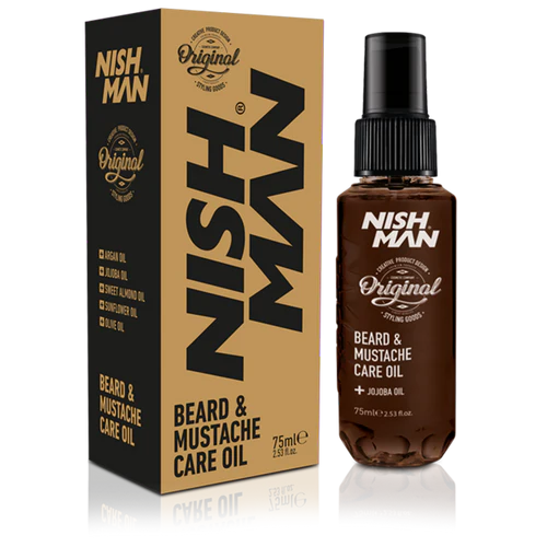 Nishman Beard &amp; Mustache Oil (75ml/2.5oz)