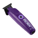 Purple hair trimmer with &