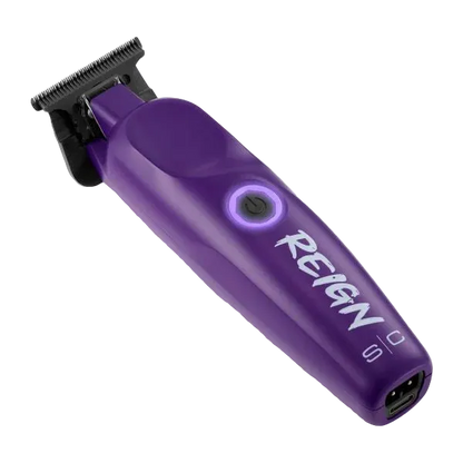 Purple hair trimmer with &