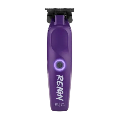 Purple hair trimmer with &