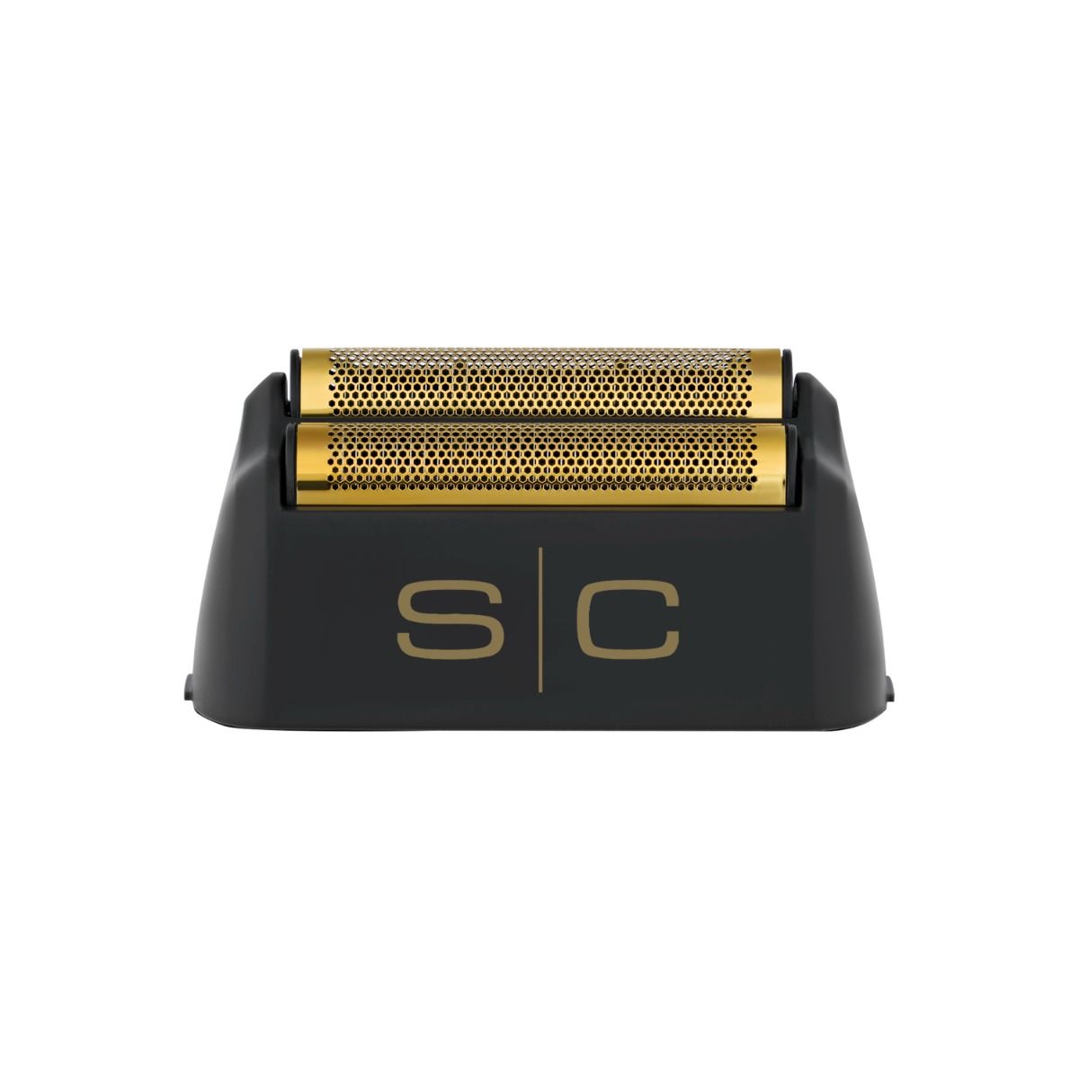 StyleCraft SC542B Gold Titanium Foil Head with 2 Stainless Steel Echo Cutters — contents view