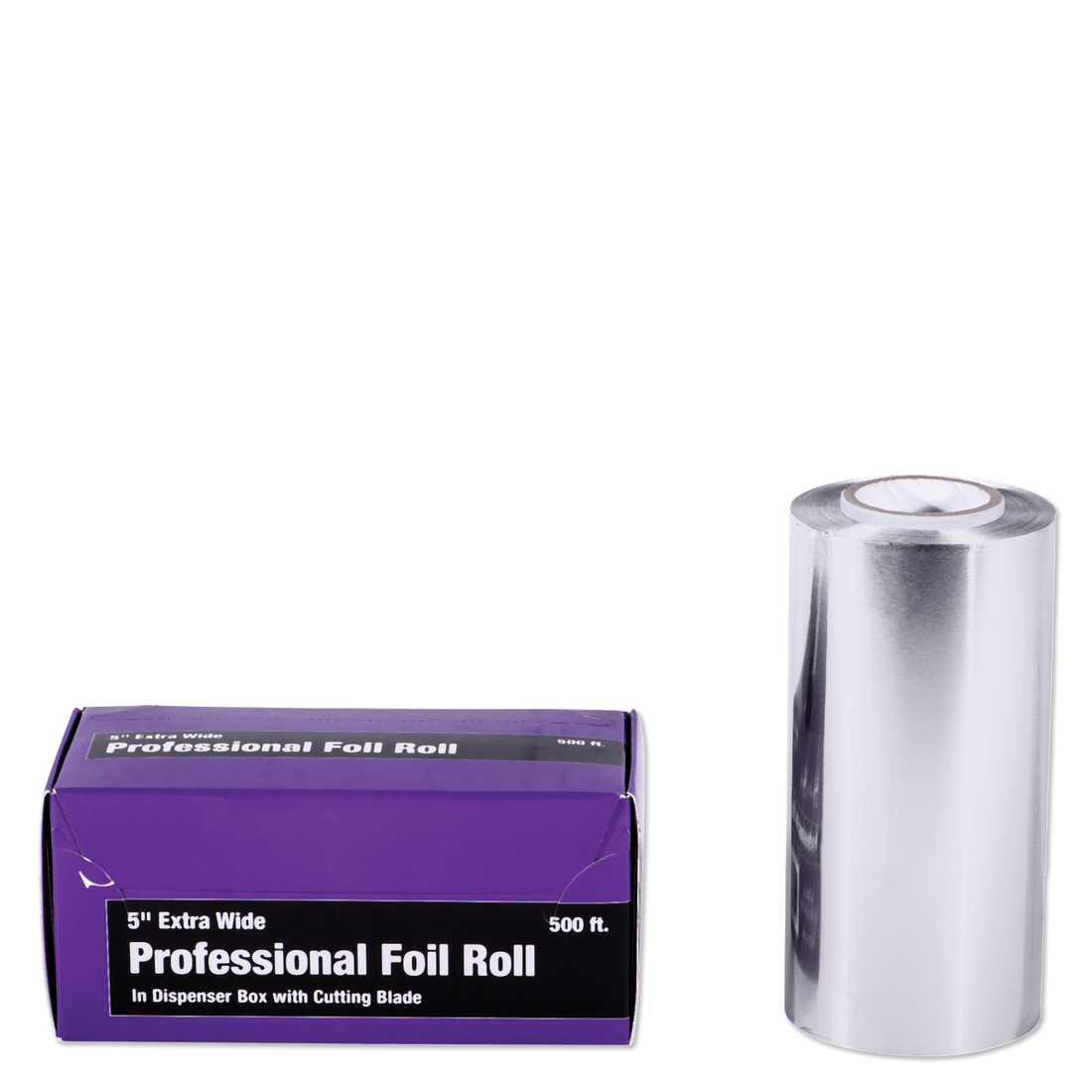 Soft N Style Rollo de Papel de Aluminio Profesional 500ft - 5 pulgadas