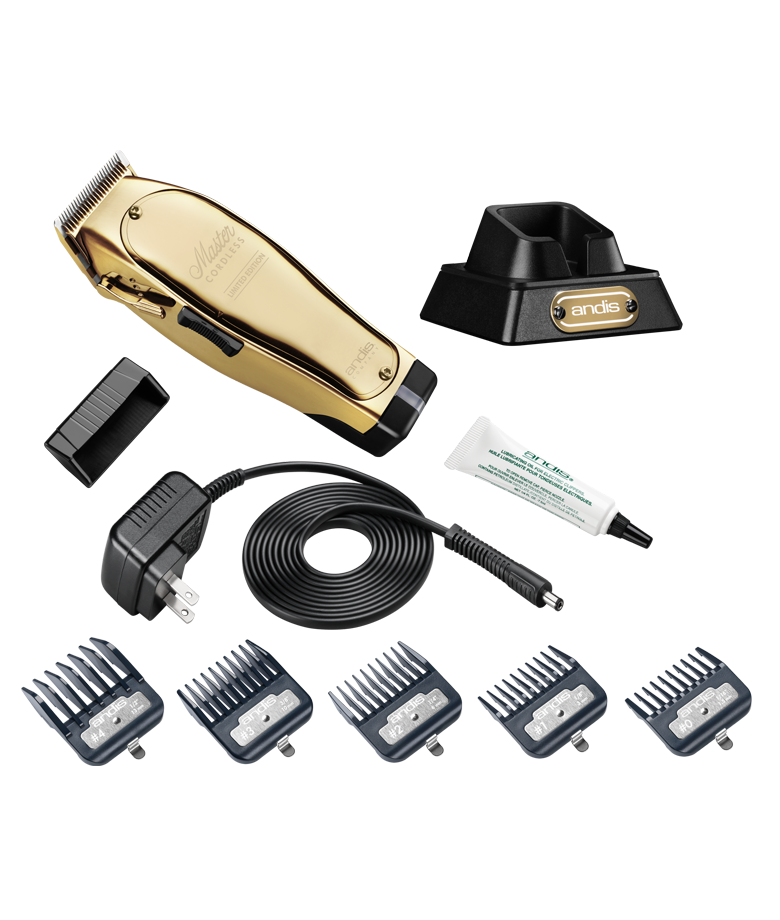 Andis Master Cordless  Gold Clipper Limited Edition