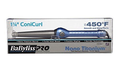 BaBylissPRO Nano Titanium Conicurl Iron NT125TBN