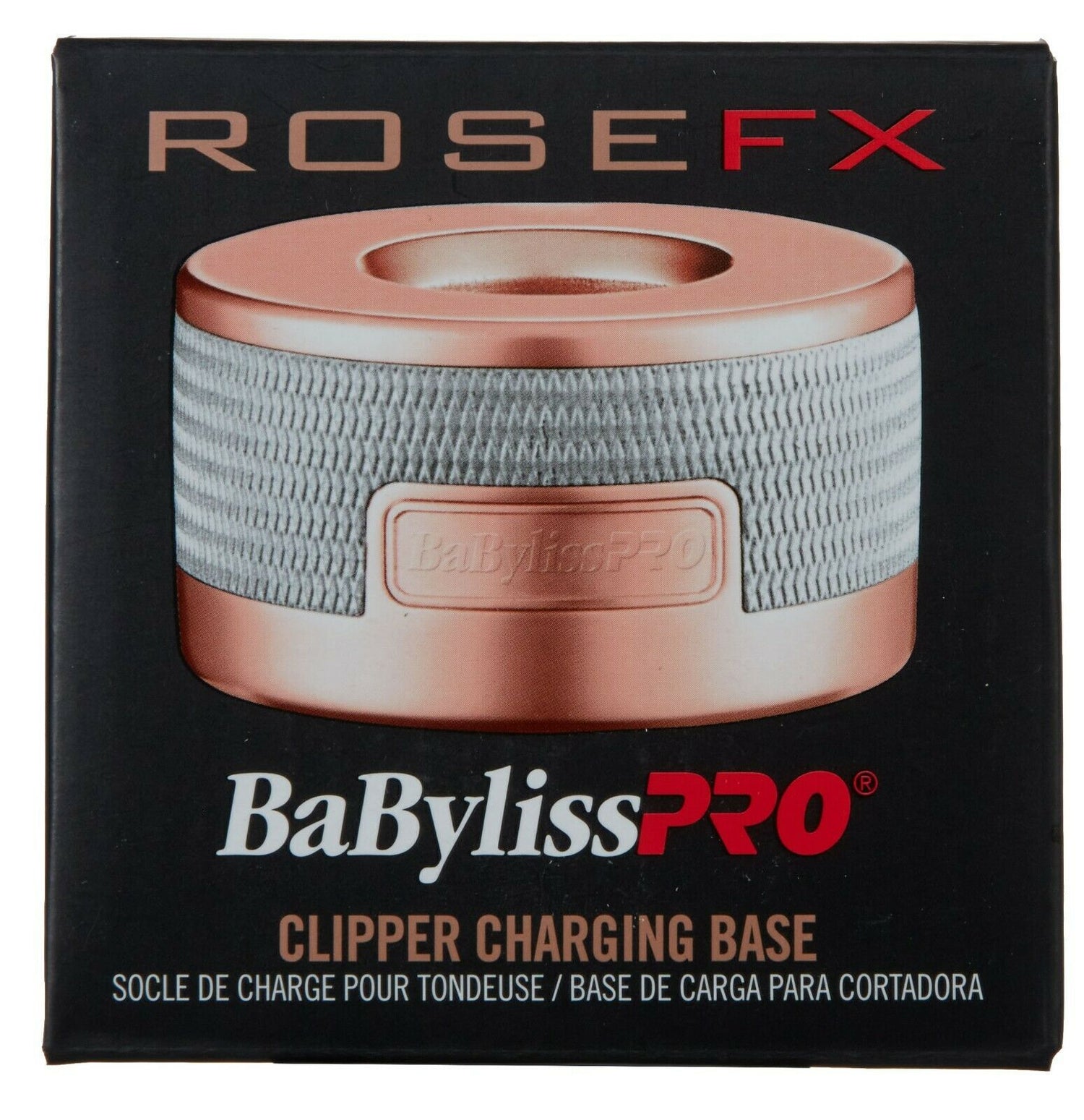 BaByliss PRO Clipper Charging Stand Base Model FX870 Box Rosefx