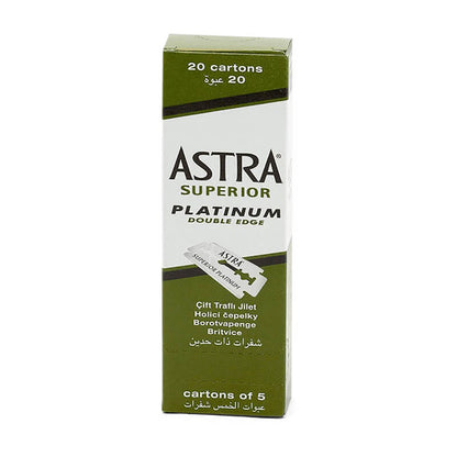 Cuchillas ASTRA de doble filo (VERDE)