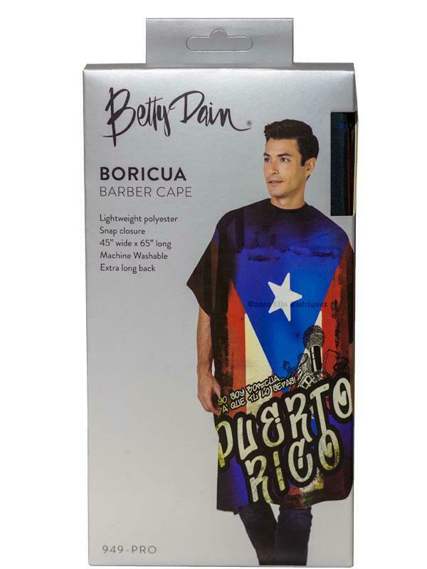 Capa de Barbero de Puerto Rico | Bandera de Puerto Rico - Talla única