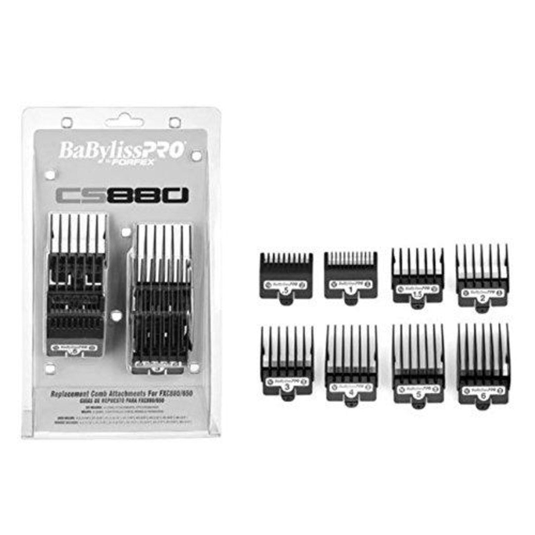 BaBylissPRO Comb Set CS880 Black Color : CS880-PTS