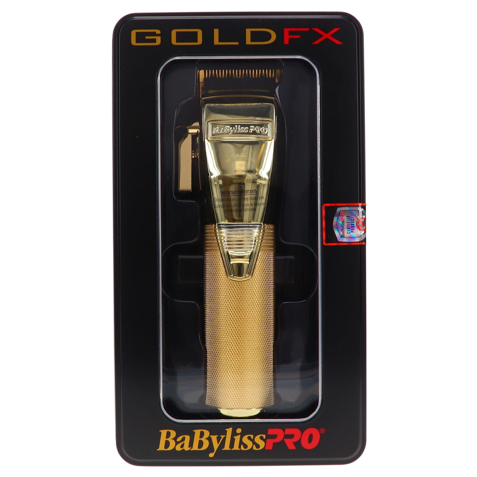 BabylissPro GoldFX Cordless Lithium-Ion Hair Clipper - FX870G