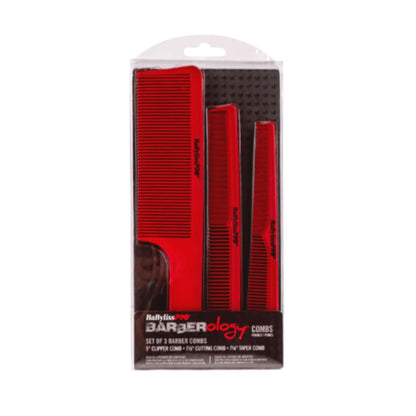 BaByliss Pro Barberology 3pc Set of Barber Combs