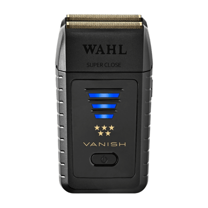 Wahl Professional 5 Star Vanish Cordless Double Foil Shaver (8173-700) 043917027951 Balck color Barber supply shop