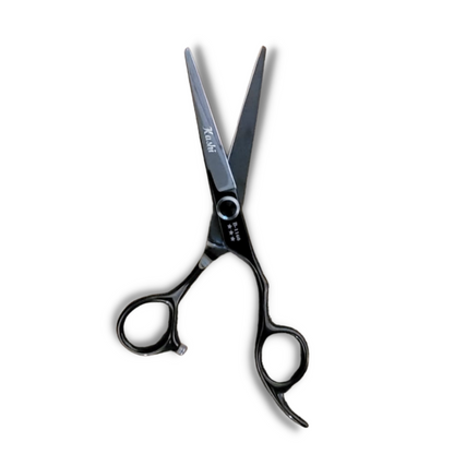 Kashi B-1160 Professional Shears, Hair Cutting  Japanese  Steel,  6" Black Color