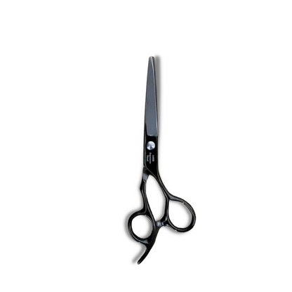 Kashi B-1160 Professional Shears, Hair Cutting  Japanese  Steel,  6" Black Color