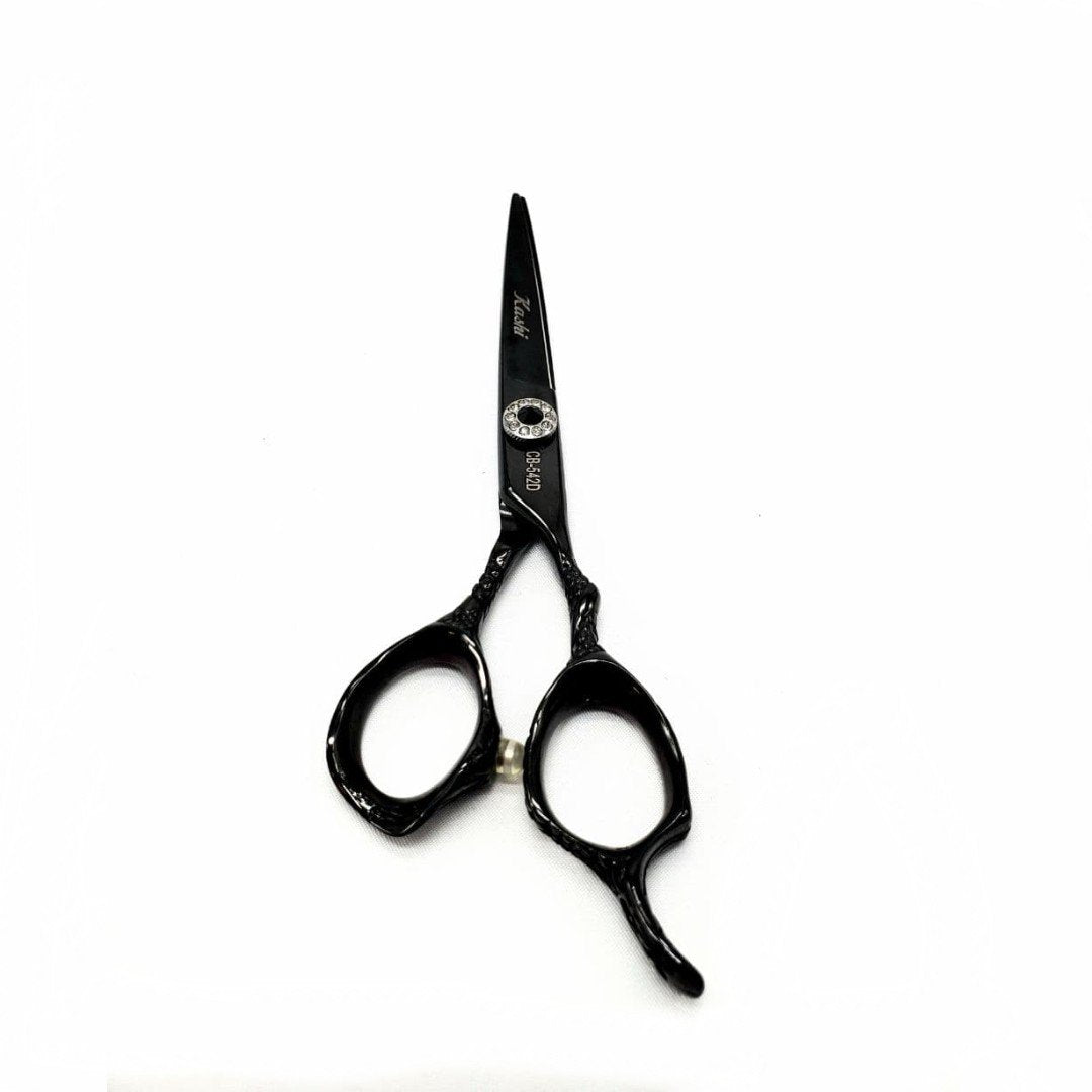 Kashi CB-542D Professional Shears, Hair Cutting  Cobalt Steel,  6&quot; Black Color