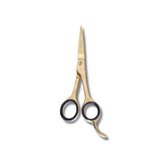 Kashi G-0775 Professional Hair Cutting Shears Japanese Steel , 7 inch Gold color