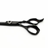 Kashi CB-542D Professional Shears, Hair Cutting  Cobalt Steel,  6" Black Color