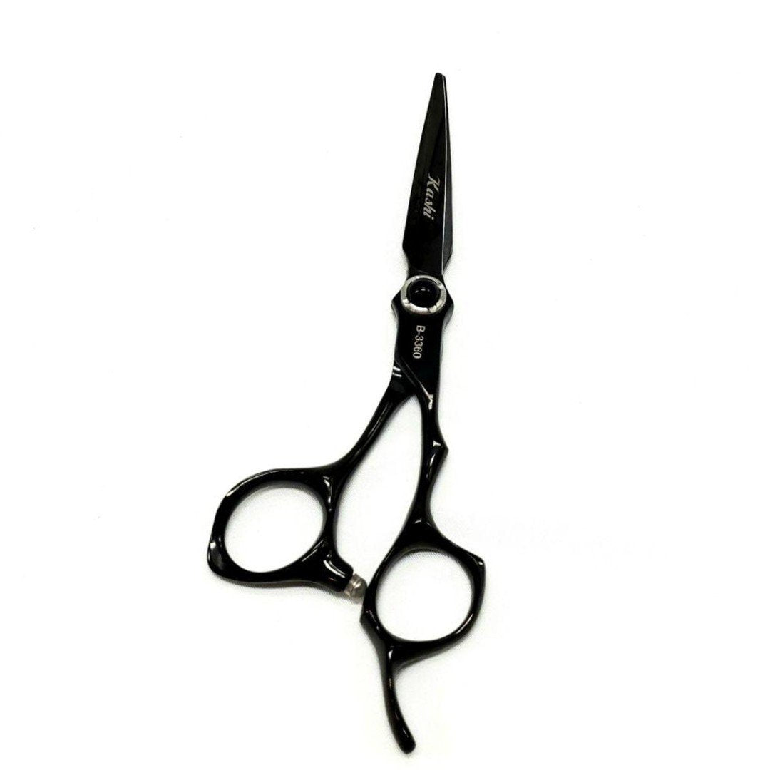 Kashi Professional  Shears, Hair Cutting 6 &quot;, Japanese Stainless Steel, Black Color