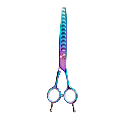 Kashi  -Thinning- Hair -Shears - JR-80TL- Rainbow - Japanese -Steel 