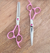 Kashi-shears-pink-color-japanese-steel-P-3460-P-3430T