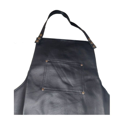 Professional Apron- Adjustable Up for Barber, Size M, L, Black color.