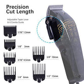 Hair Clippers - Rekidm Professional Hair Clippers Rechargeable Battery 2000Mah Hair Trimmer Full Cutting Kit for Men, Women, Kids, Baby - Cordless & Electric Corded Model - Safe and Durable Motor
