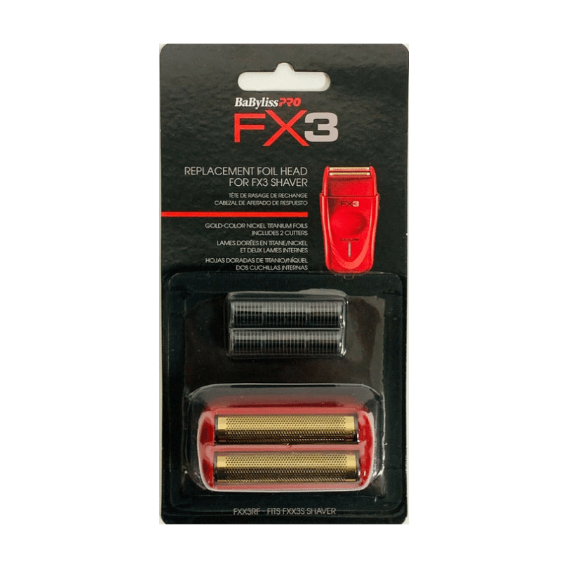 Babyliss Pro Replacement Foil Head for FX3 Red Color Plastic