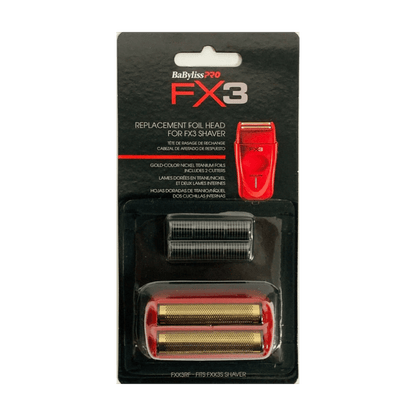 Babyliss Pro Replacement Foil Head for FX3 Red Color Plastic