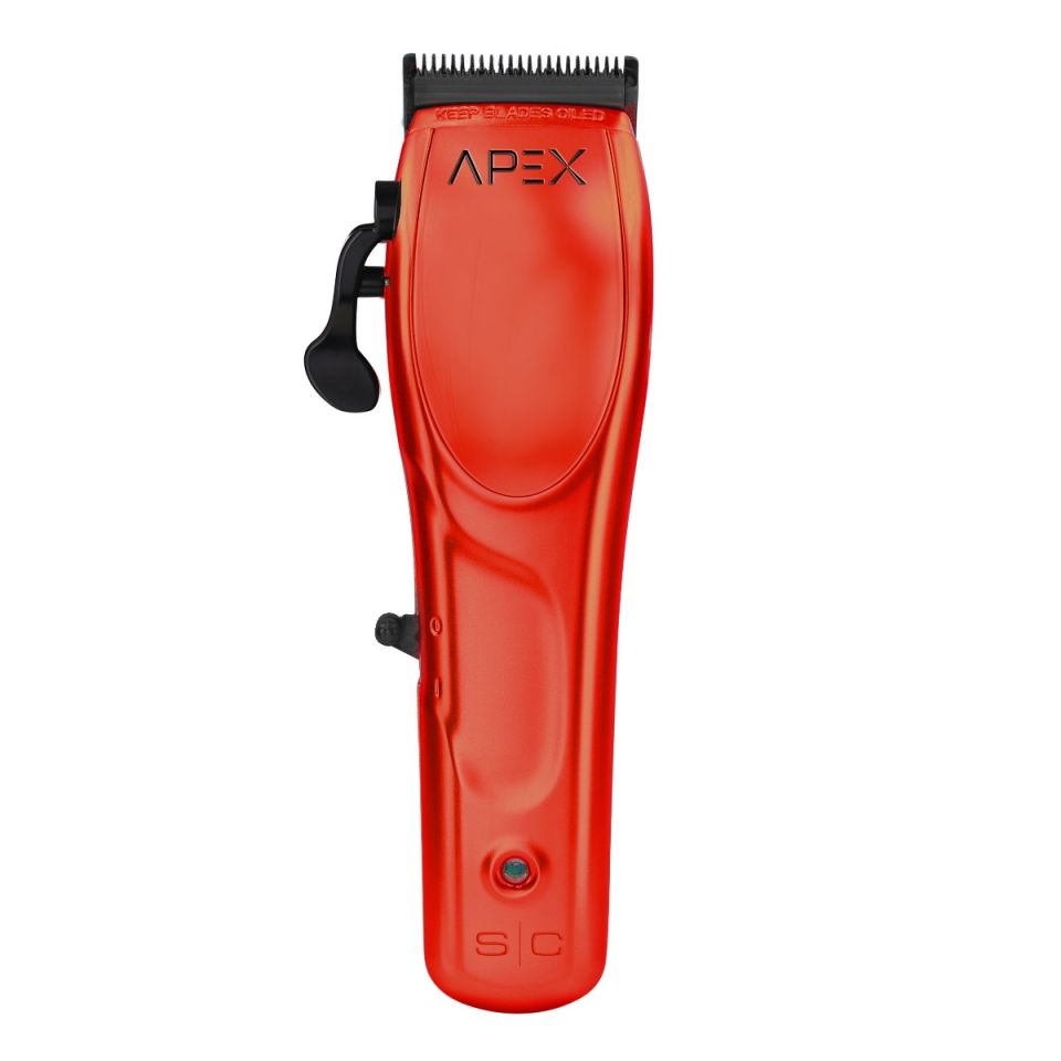 Stylecraft Apex Professional Modular Metal Hair Clipper Red 