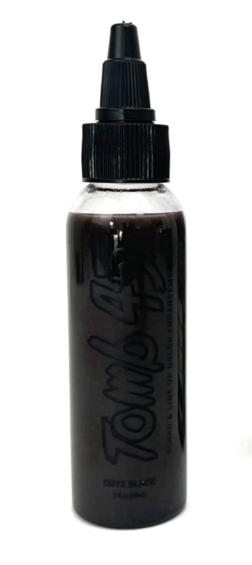 Tomb45 NO DRIP Beard &amp; Line up Color Enhancement ONYX BLACK UPC: 850007096212