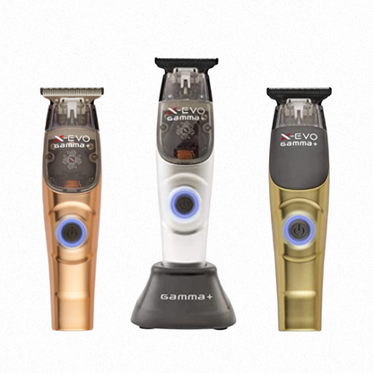 Gamma+ X-EVO Professional Linear Modular Magnetic Motor Trimmer Silver, Gold and Rose color  850014553968