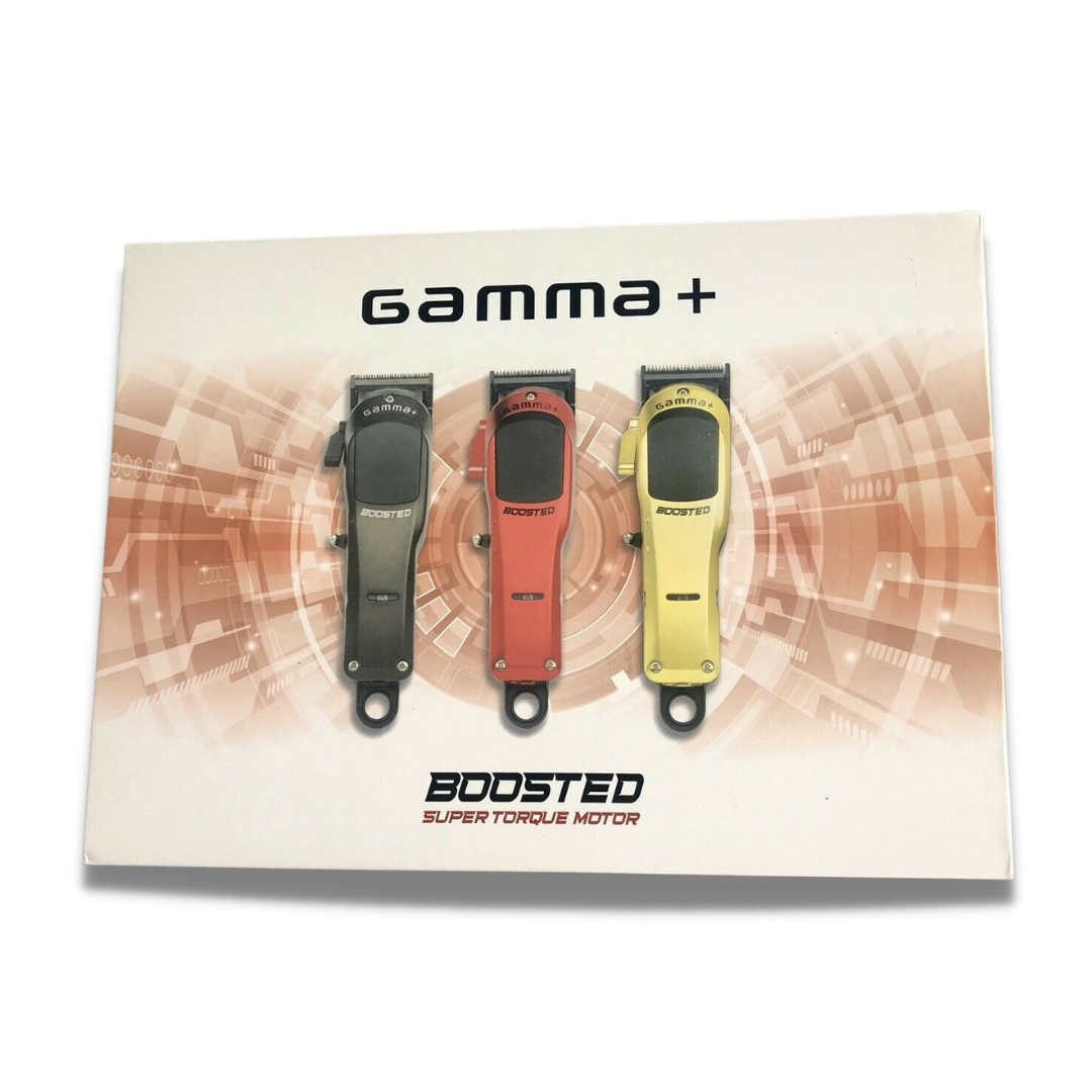 Gamma+ Boosted Super-Torque Modular Cordless Hair Clipper Model GP601M box