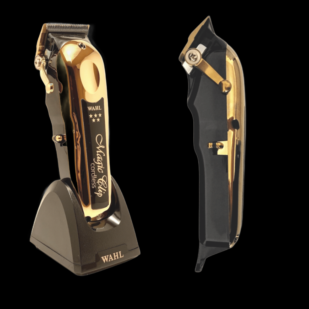  Wahl Professional 5 Star Gold Cordless Magic Clip Hair Clipper  with 100+ Minute Run Time for Professional Barbers and Stylists - Model  8148-700 : Beauty & Personal Care