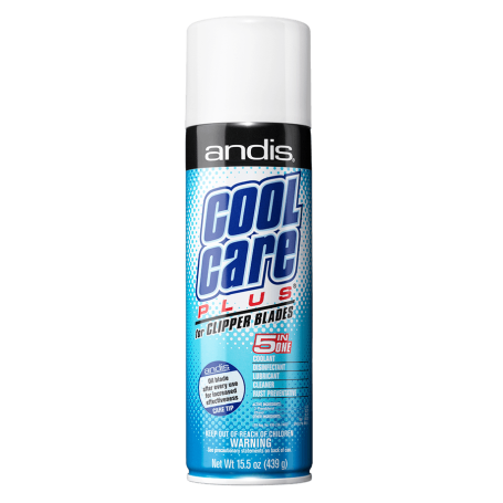 andis-cool-care-plus-coolant-disinfectant-lubricant-rust-preventative-cleaner-spray-439ml155oz- 0040102127502