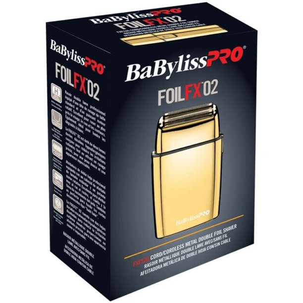 BaByliss PRO  Cordless Gold Metal Double Foil  FOILFX02