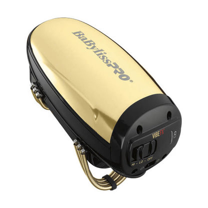 BaBylissPRO  VibeFX Cord/Cordless Massager Gold