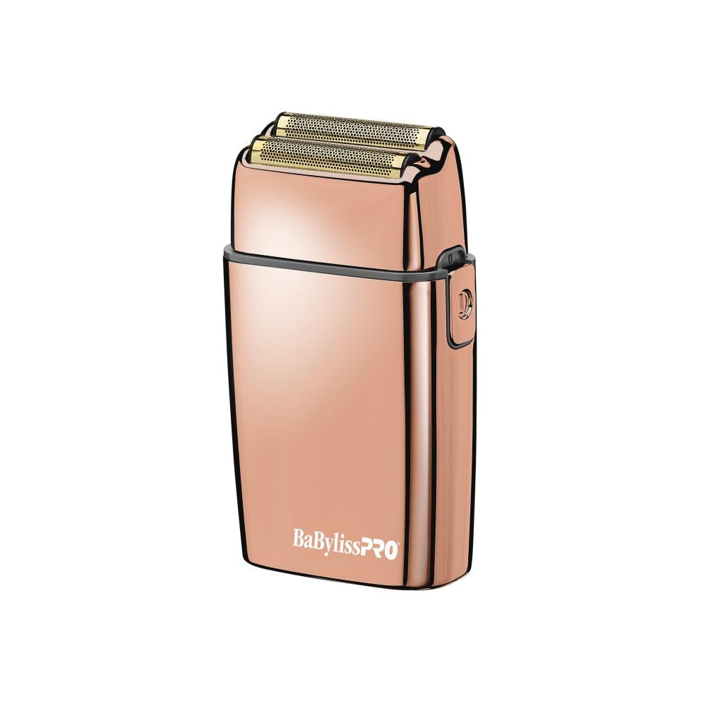 BaByliss PRO Foil FX02 Cordless Rose Gold Double Foil Shaver