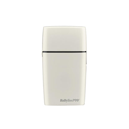 BaByliss PRO White FX Cordless Metal Double Foil Shaver (FXFS2W)