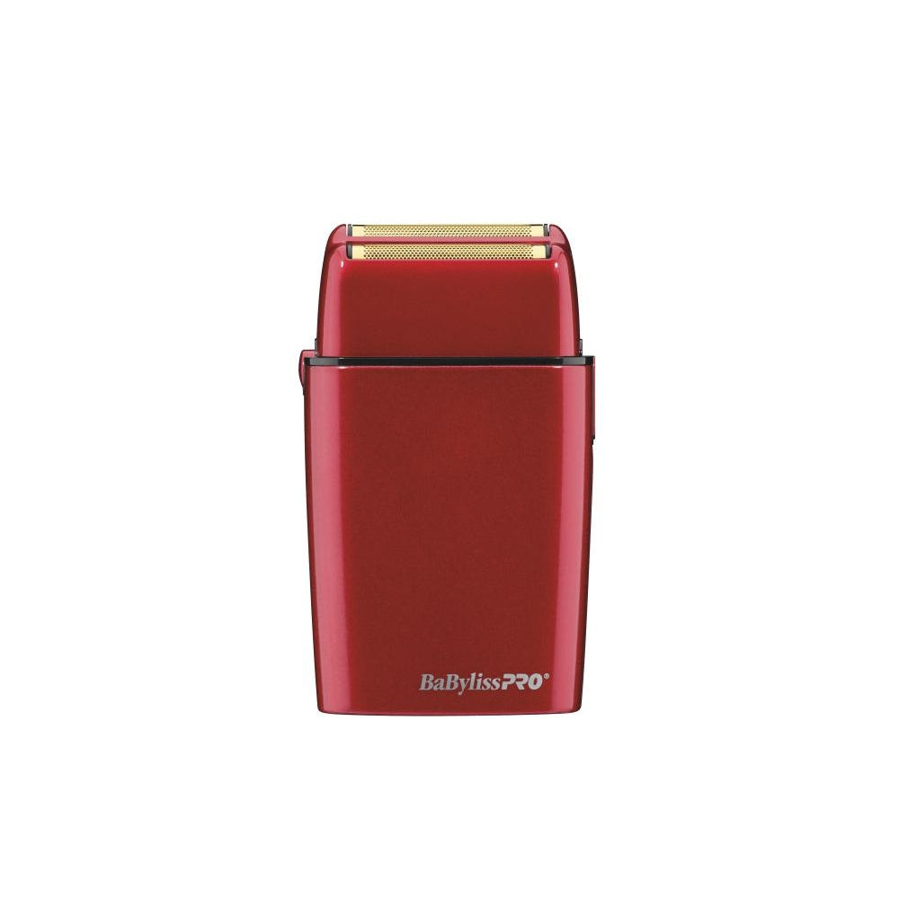 BaByliss PRO Red FX Cordless Metal Double Foil Shaver (FXFS2R)