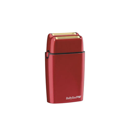 BaByliss PRO Red FX Cordless Metal Double Foil Shaver (FXFS2R) : BBL-FXFS2R