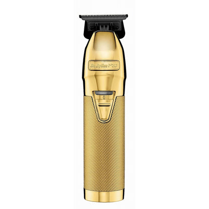 BaBylissPRO MetalFX Series -  GoldFx Metal Lithium Outlining Trimmer 360 Expose T-Blade (FX787GDB)