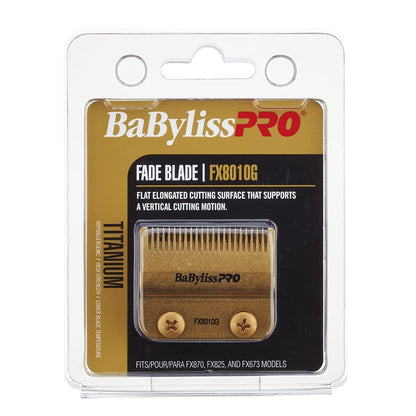 BaBylissPRO Gold Titanium Fade Blade FX8010G