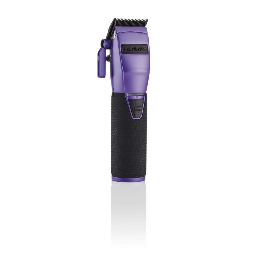 BaByliss Pro FX BOOST+ Purple Cordless Clipper - Influencer Collection - Frank Da Barber
