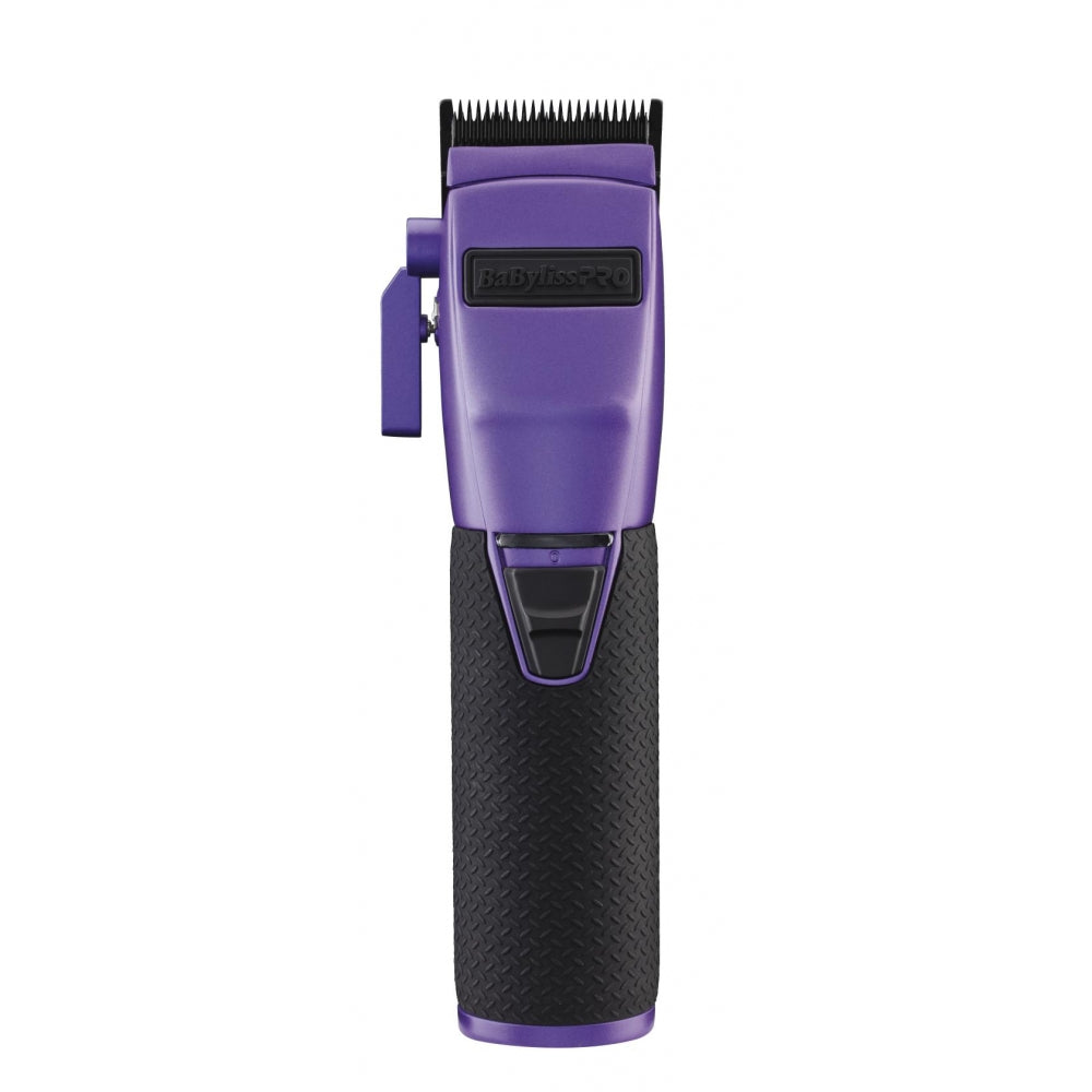 BaByliss Pro FX BOOST+ Purple Cordless Clipper - Influencer Collection - Frank Da Barber